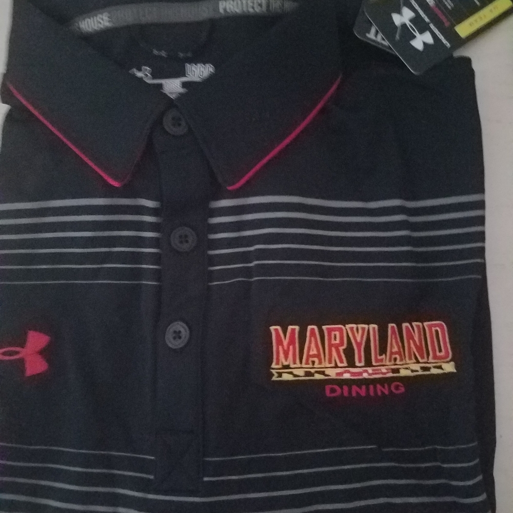 Under armor shirts, Coat, hat, flag, towel